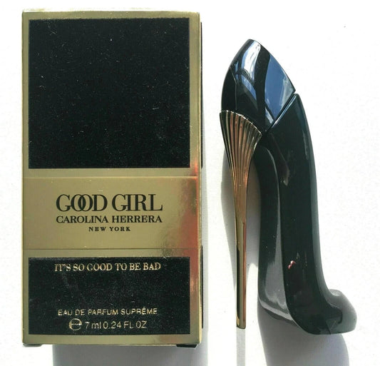 GOOD GIRL SUPREME CAROLINA HERRERA EAU DE PARFUM 7 ml. 0.24 fl.oz MINI PERFUME